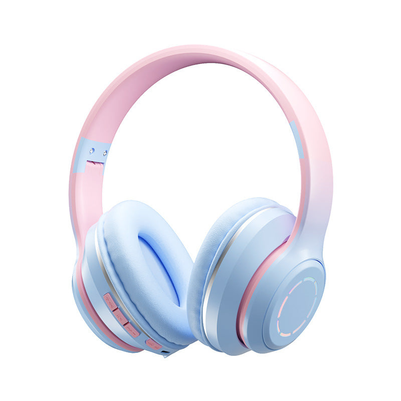 Gradient Foldable Bluetooth Headphones