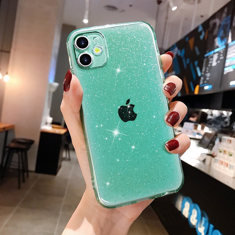 Glitter Fluorescent Colors Phone Cases On For iphone