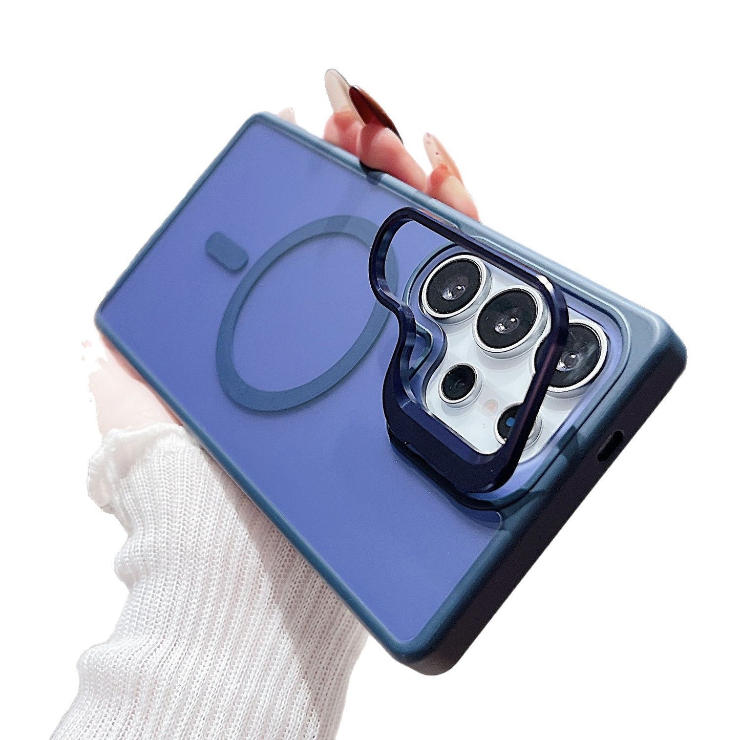 Anti-fall Protective Cover Skin Feeling Magnetic Suction Phone Case